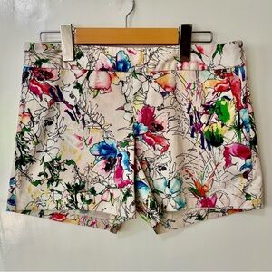 Express| Multicolour Floral Dress Shorts Sz 2